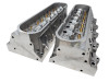 LSXceleration XF1 Cathedral Port 245cc/62cc 11° CNC Cylinder Heads - Bare 15-162000-2
