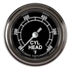 Classic Instruments Traditional 2 1/8" Cylinder Head Temp. Gauge TR197SLF