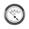 Classic Instruments White Short Sweep 2 1/8" Oil Pressure Gauge CW81SLF