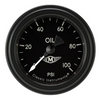 Classic Instruments MOAL Bomber Full Sweep 2 1/8" Oil Pressure Gauge MA181BLF