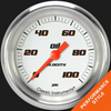 Classic Instruments Velocity White 2 5/8" Oil Pressure Gauge VS381WAPF
