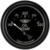 Classic Instruments Moal Bomber Short Sweep 2 5/8" Oil Temperature Gauge MA228BLF