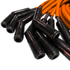 LSXceleration 48" 45-Degree Cut-to-Fit Orange Spark Plug Wire Kit  - Ceramic Boot - LS