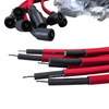 LSXceleration 48" Cut-to-Fit Red Spark Plug Wire Kit  - 45/90/180 Degree - LS