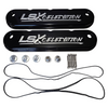 LSXceleration LS Billet Valve Covers w/ Filled Logo 15-9203