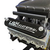 LSXceleration LS Tall Billet Valve Covers w/ Filled Logo 15-9204 (15-9204)