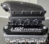 LSXceleration LS Tall Billet Valve Covers w/ Filled Logo 15-9204