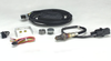 Racepak 2-1/8" Full Sweep Air Fuel Ratio Gauge Black w/ Flat Glass Lens RP194BBPF (RP194BBPF)