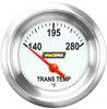 Racepak 2-1/8" Short Sweep Transmission Temp Gauge White w/ Flat Glass Lens RP27WAPF (RP27WAPF)