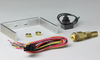 Racepak 2-5/8" Full Sweep Transmission Temp Gauge White w/ Flat Glass Lens RP327WAPF