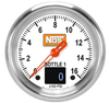 Classic Instruments 2-5/8" NOS VNET Bottle 1 Pressure Gauge White NOS368VWAPF (NOS368VWAPF)