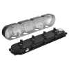 Holley Gen V LT Modern Top Valve Covers Black w/ Machined Accents 241-477