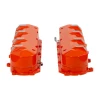 Holley Gen V LT Modern Top Valve Covers Orange w/ Machined Accents 241-378 (241-378)