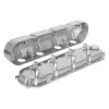 Holley Gen V LT Modern Top Valve Covers Polished w/ Machined Accents 241-376 (241-376)
