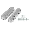 Holley Gen V LT Modern Top Valve Covers Polished w/ Machined Accents 241-376 (241-376)
