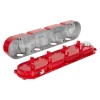 Holley Gen V LT Modern Top Valve Covers Red w/ Machined Accents 241-379 (241-379)