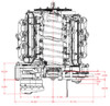 ProCharger LS Reverse Engine Swap HO P-1SC-1 Intercooled Supercharger Kit - 1GQ400-P1SC1-I