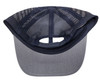  LSXceleration Trucker Hat Grey with Navy Blue Mesh, Snapback 