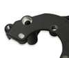 Holley Mid Mount LS Power Steering Bracket 20-165BK - Black