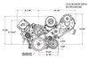 ProCharger Serpentine LS Accessory Drive Kit w/ Intercooled P-1X Supercharger 1LS400-P1X-I