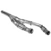 Kooks 2014-18 GMC/Chevy Truck 5.3L 1-7/8" Long Tube Headers w/ GREEN (OEM) Catted Y-Pipe 2860H430