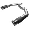 Kooks 2001-2002 Camaro/Firebird 1-7/8" Long Tube Headers w/ GREEN (OEM) Catted Exhaust Y-Pipe 2241H432