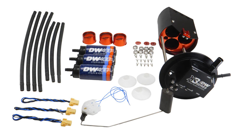DeatschWerks X3 Module w/DW400 Fuel Pumps 2005-18 GM Truck 9-401-7016