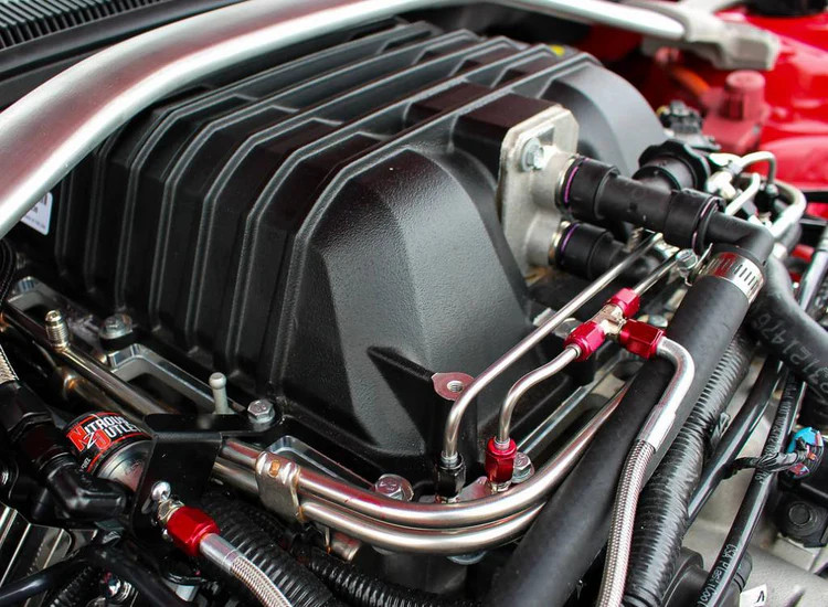 【lsa】 Nitrous Outlet LSA Camaro ZL1 Supercharger Spacer Plate System w