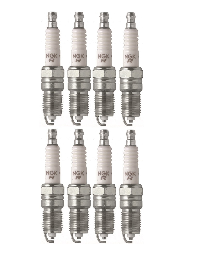 NGK TR55 Spark Plugs Set of 8 NGK3951-8