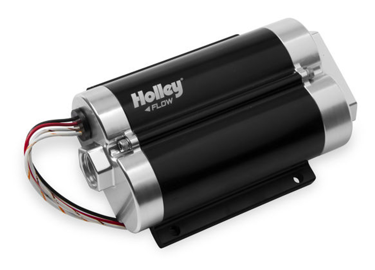 Holley Dominator 200 GPH Inline Billet Fuel Pump 12-1800-2 w/ Dual Inlet