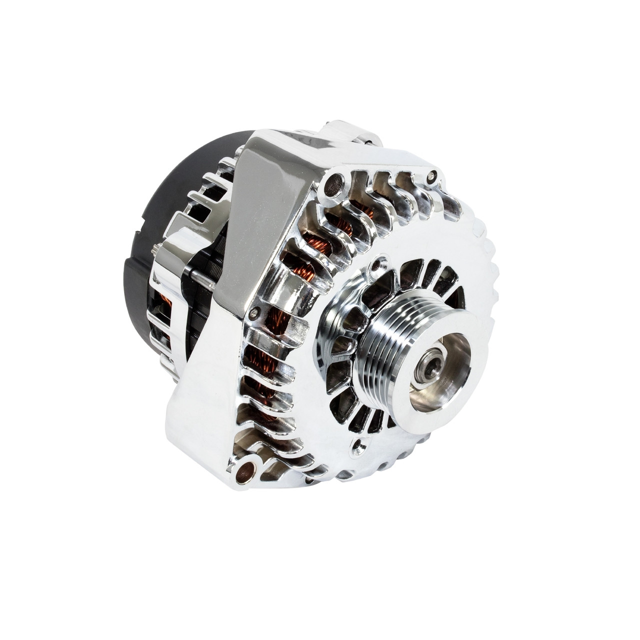 Alternator Compatible With GM LS Truck AD244 Style 1999 2006 4 3l 4 8l 5 3l 5 0l 5 7l 6 0l 6 5l 6 6l 8 1l 12v 220a 6 Groove Pulley