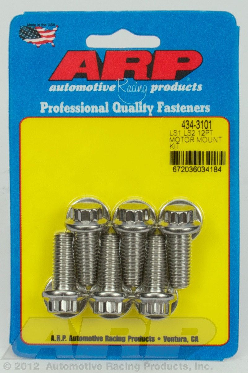 Ls Starter Bolts ARP 430-3512 - Long Style Polished Stainless For LS1 4.8 5.3 6.0 6.2 ARP Starter Bolts - Foto 8