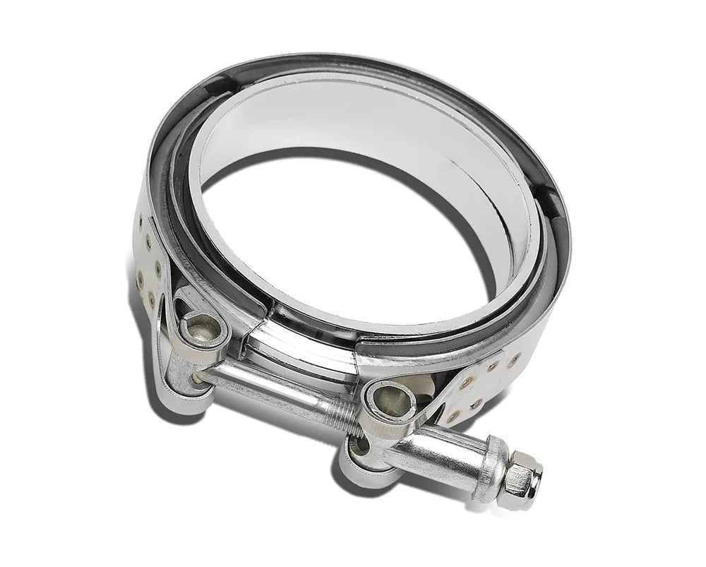 DOCAS V-bandklem + Flens – 2 Stuks – Roestvrij Staal – 50,8 Mm – Voor Turbo & Uitlaatsystemen – Corrosiebestendig
