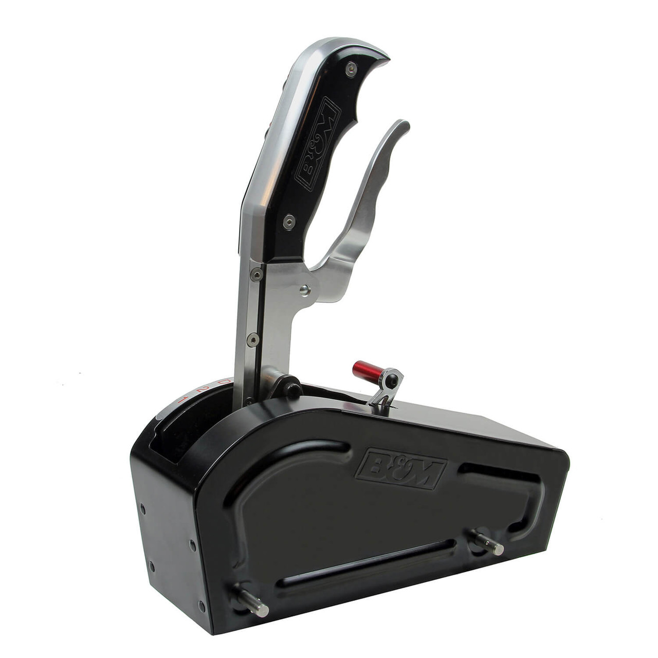 B&M Automatic Pro Stick Gated Shifter Dual Button Magnum Grip 81104