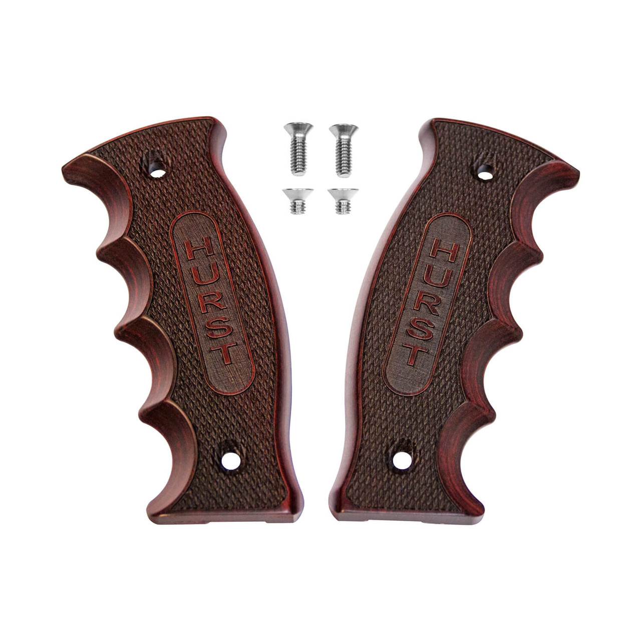 Hurst Billet/Plus Rosewood Pistol Grip Side Plates 1539000