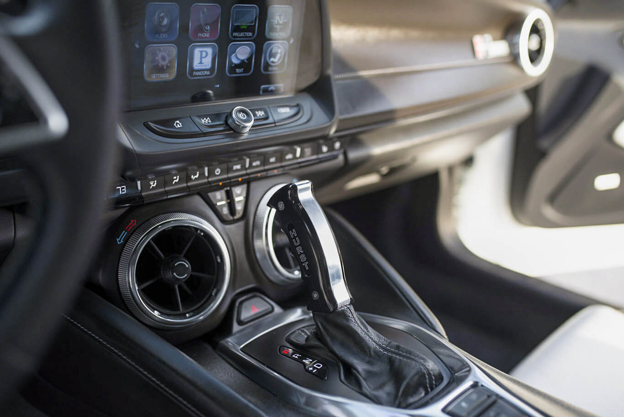 Hurst Billet/Plus Pistol Grip Auto Shift Handle 2016-22 Camaro 5380436