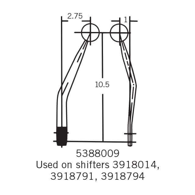 Hurst Competition/Plus Shifter Stick 10.5