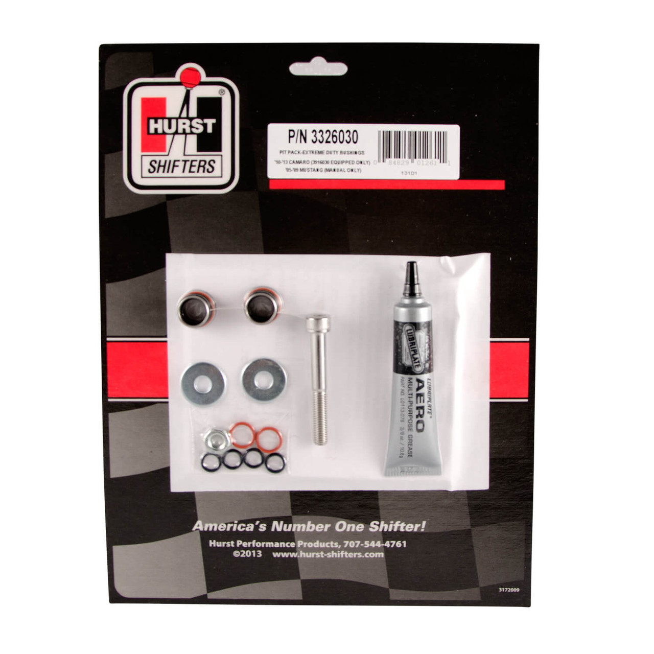 Hurst Shifter Accessory, Pit Pack - Nylon Bushings 3320001