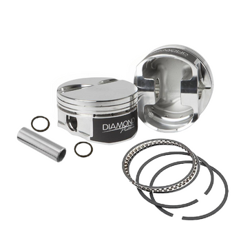 Diamond LS 4.125 Bore 4.000 Stroke -3.84cc Flat Top Piston Kit 11585-R1-8