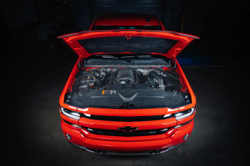 Vortech 2014-18 5.3L/6.2L GM LT Truck V-3 Si-Trim Supercharger Tuner Kit Satin w/ Charge Cooler 4GQ218-110L