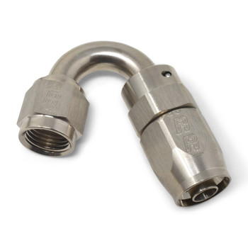 Russell Full Flow -6 AN 150 Degree Hose End Tight Radius- Endura Russell Full Flow -6 AN 150 Degree Hose End Tight Radius- Endura
