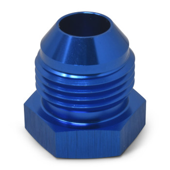 Russell AN Male Flare Plug Adapter Fitting - Blue