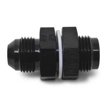 Russell AN Fuel Cell Bulkhead Fittings - Black