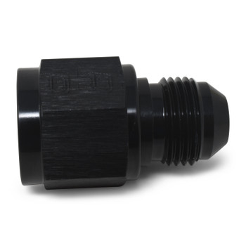 Russell -8 AN Female to -6 AN Male B-Nut Flare Reducer Fitting - Black