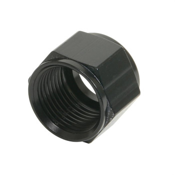 Fragola -16 AN Hardline Tube Nut Aluminum Black x 10 (481816-BL-10)