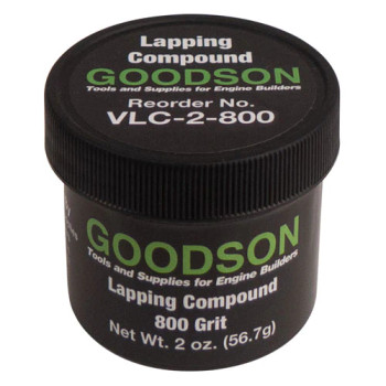 Goodson Valve Lapping Compound 800 Grit 2 oz. VLC-2-800 Goodson Valve Lapping Compound 800 Grit 2 oz. VLC-2-800