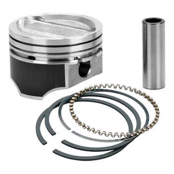 Silv-O-Lite GM LS 3.8095 Bore 3.622 Stroke Dome Top Hypereutectic Piston Kit 3541HCA-0.75K1