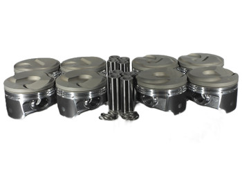 Silv-O-Lite GM Gen V L83 5.3L 3.8095 Bore 3.622 Stroke Dome Top Hypereutectic Piston Set 3541HCA.75MM