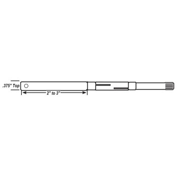Goodson .375" Top Expanding High Speed Steel Pilot Goodson .375" Top Expanding High Speed Steel Pilot