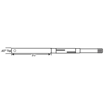 Goodson .437" Top Expanding High Speed Steel Pilot Goodson .437" Top Expanding High Speed Steel Pilot